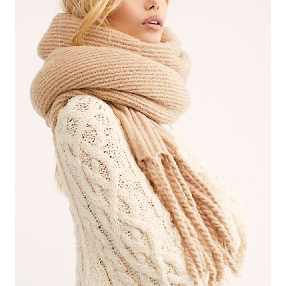 Free People blanket scarf